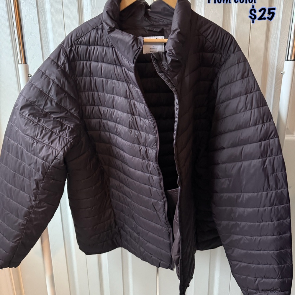Women's Plum Quilted Jacket
